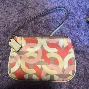 Coach wristlet